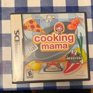 Nintendo DS Cooking Mama Game - Red, Yellow, Blue